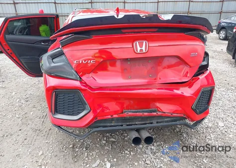 2019 Honda Civic Si из США, поврежденный, VIN 2HGFC1E56KH705042